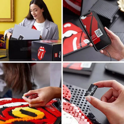 LEGO The Rolling Stones 31206 Art LEGO ART @ 2TTOYS | Official LEGO shop😊🥰 LEGO €. 159.99